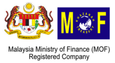 Malaysia Ministry of Finance registered company mark
